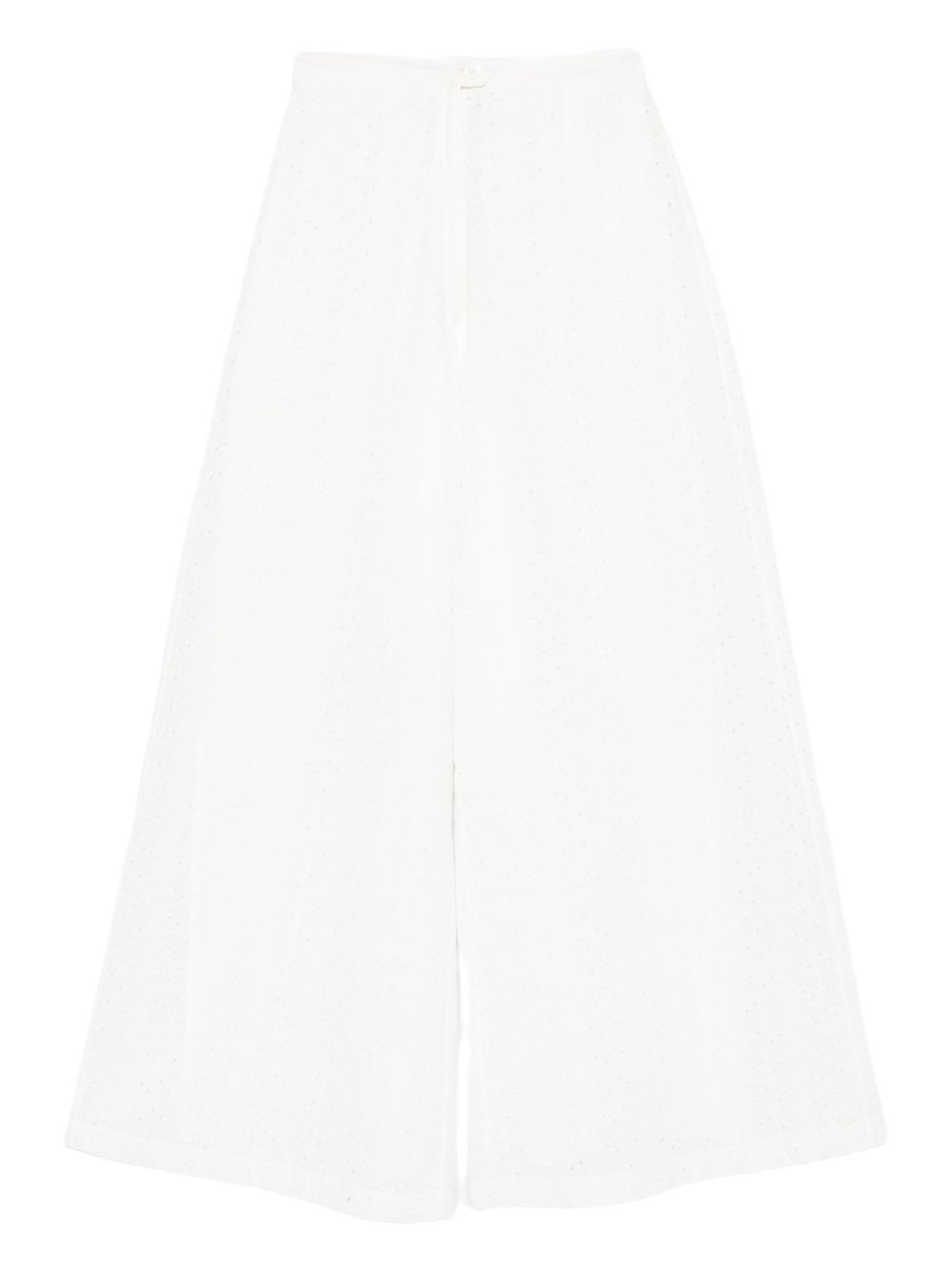 Forte Forte Embroidered cotton trousers