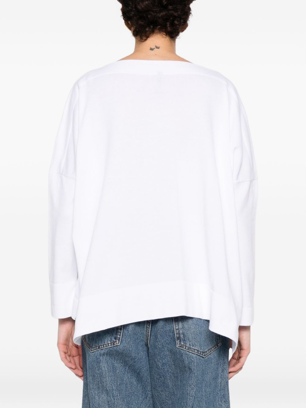 Daniela Gregis Cotton boat-neck sweater
