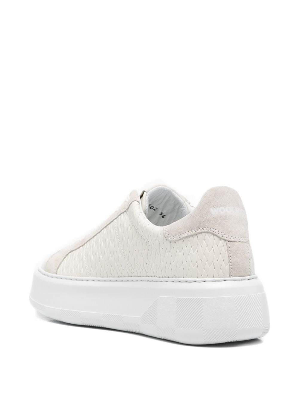 Woolrich Chunky Court leather sneakers