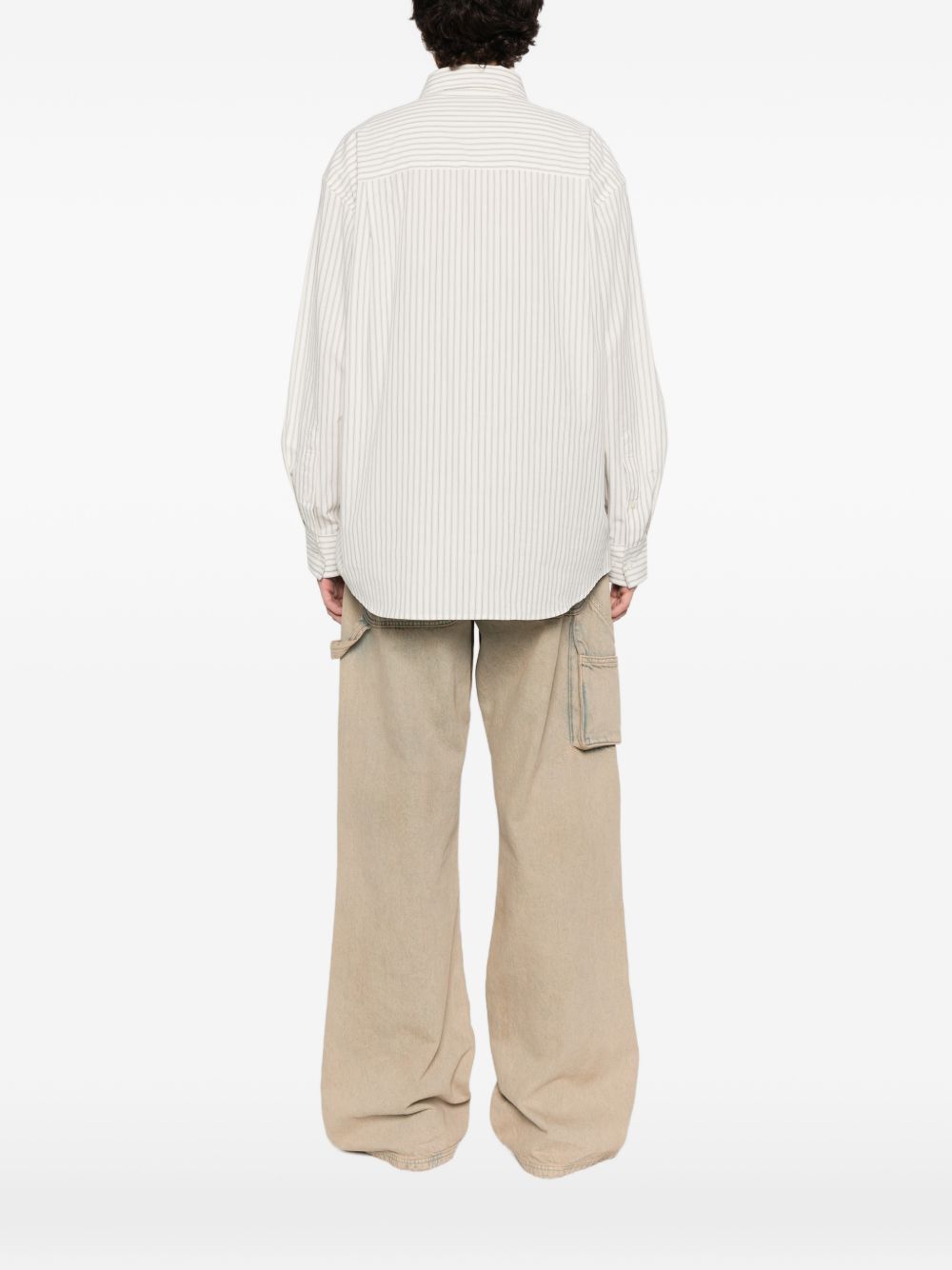 Dunst Striped cotton shirt