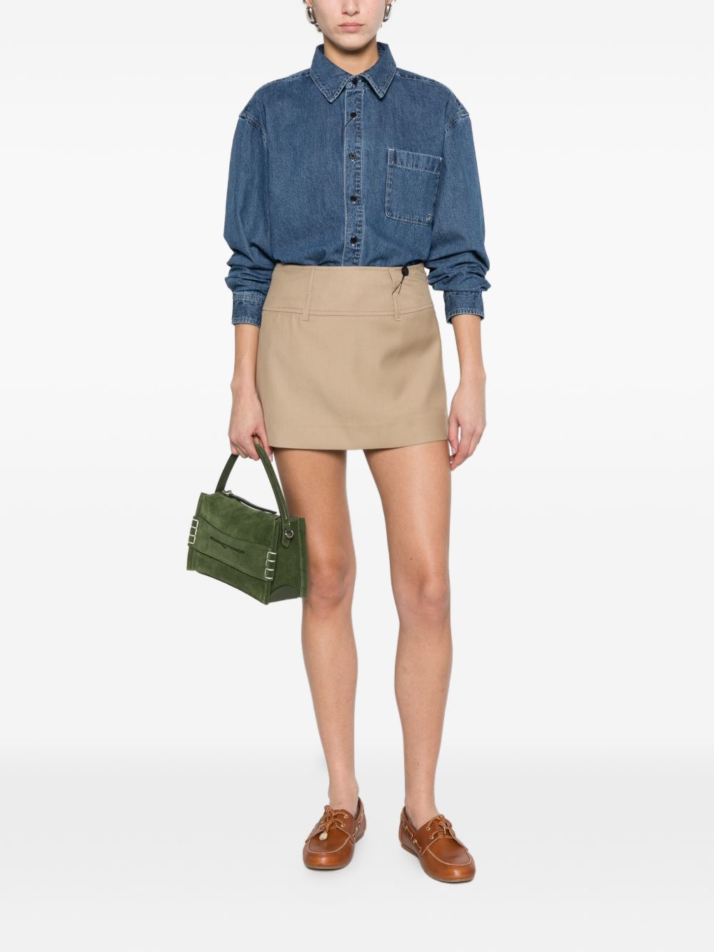 Dunst Denim cotton shirt
