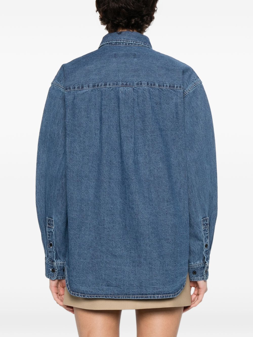 Dunst Denim cotton shirt