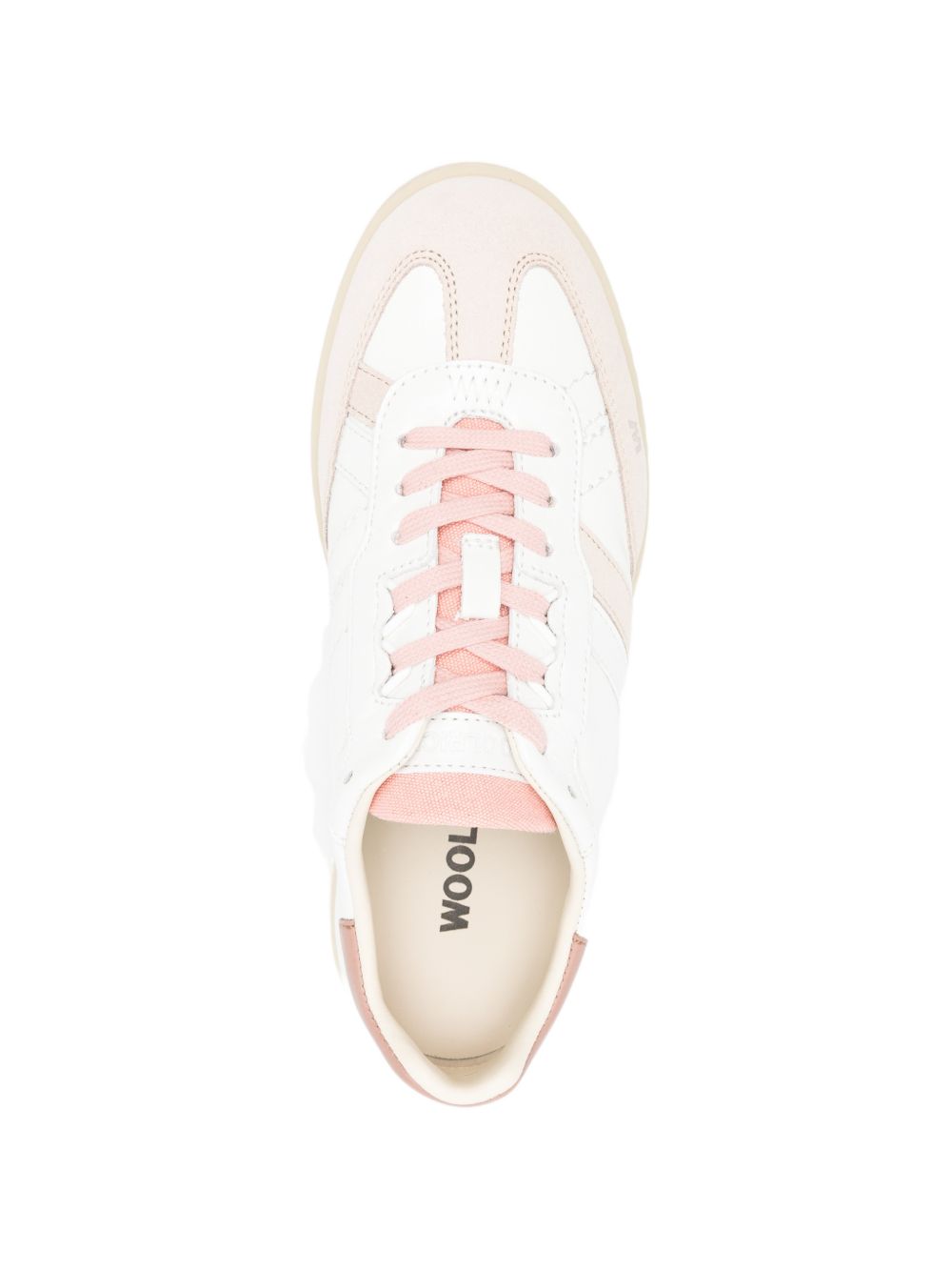 Woolrich Double U Leather Sneakers