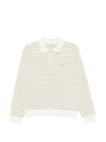 Dunst Striped cotton polo shirt