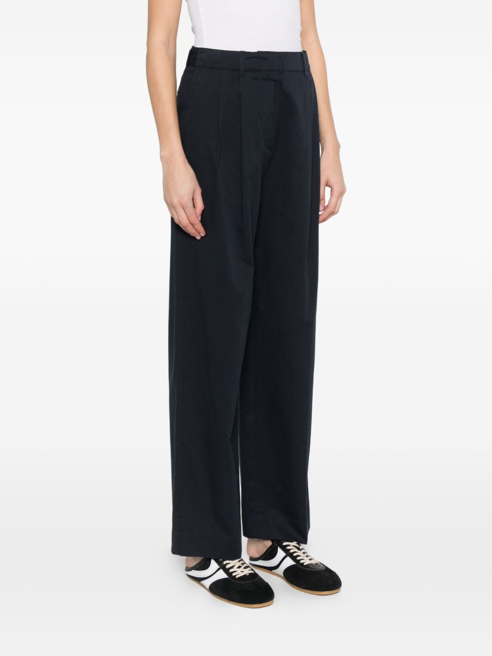 Dunst Cotton blend chino trousers