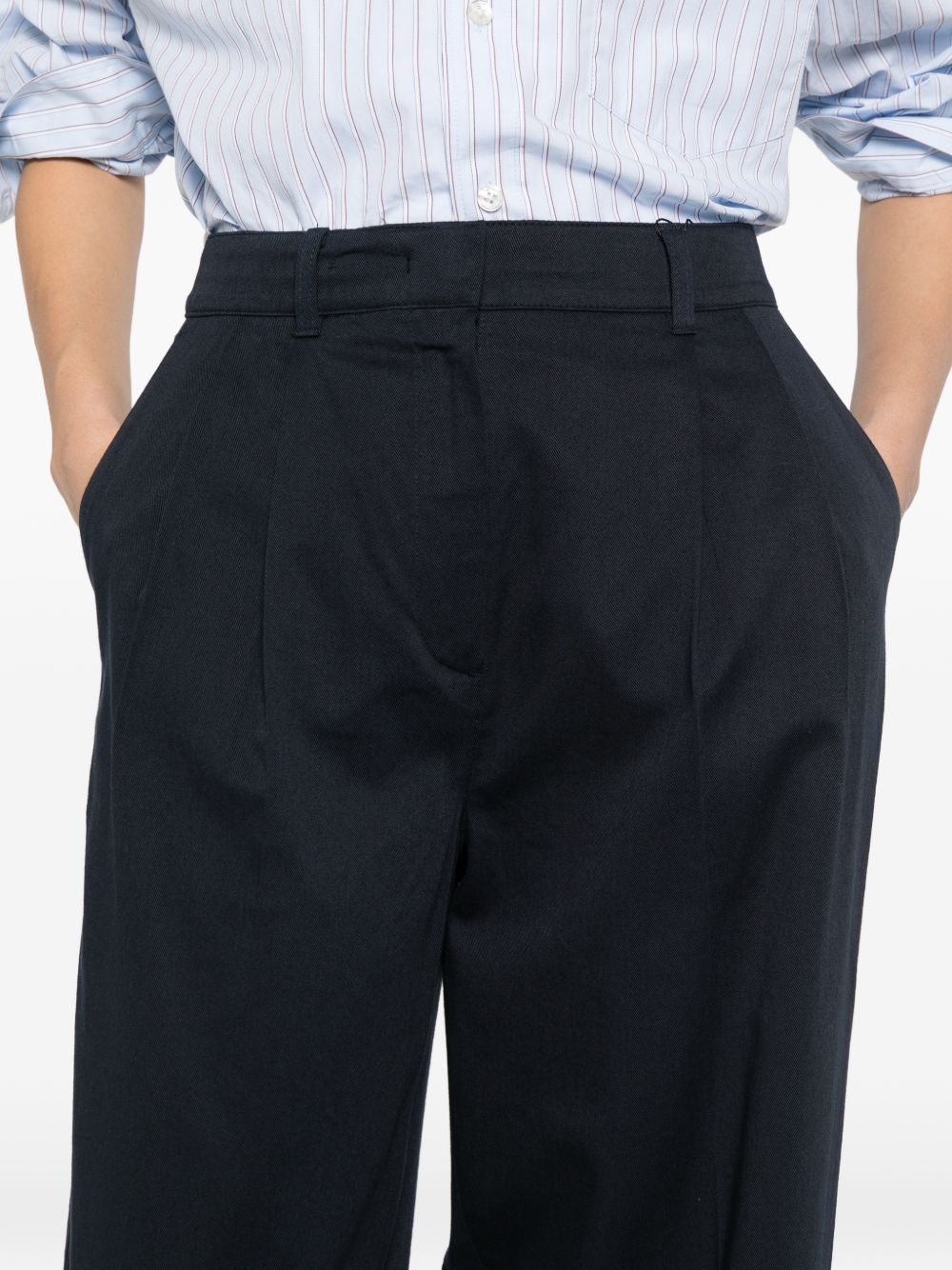 Dunst Cotton blend chino trousers