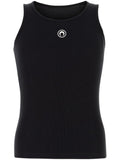 Marine Serre Moon cotton tank top