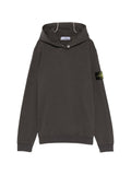 Stone Island Logo cotton hoodie
