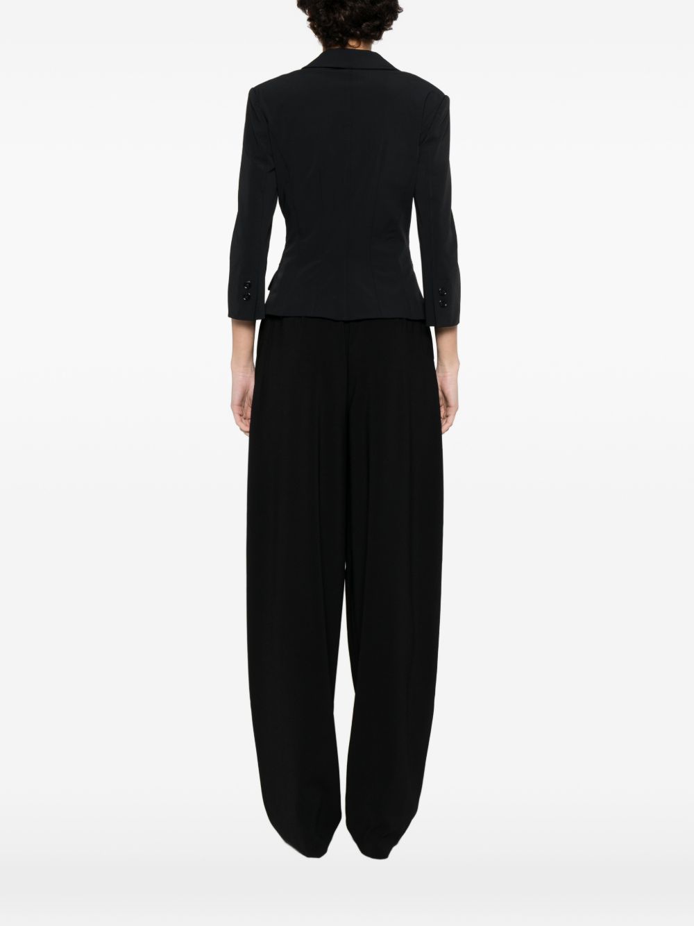 Elisabetta Franchi Belted double-breasted jacket