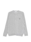 Maison Kitsuné Fox head patch cardigan