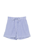 Parosh Striped cotton shorts