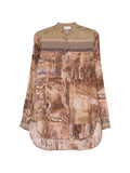 Pierre Louis Mascia Printed silk shirt