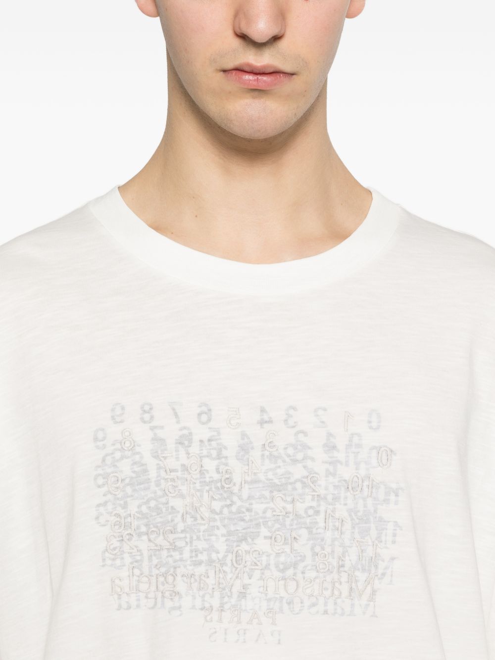 Maison Margiela Logo cotton t-shirt