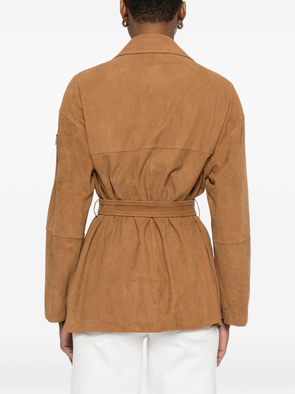 Peuterey Machuca suede leather jacket