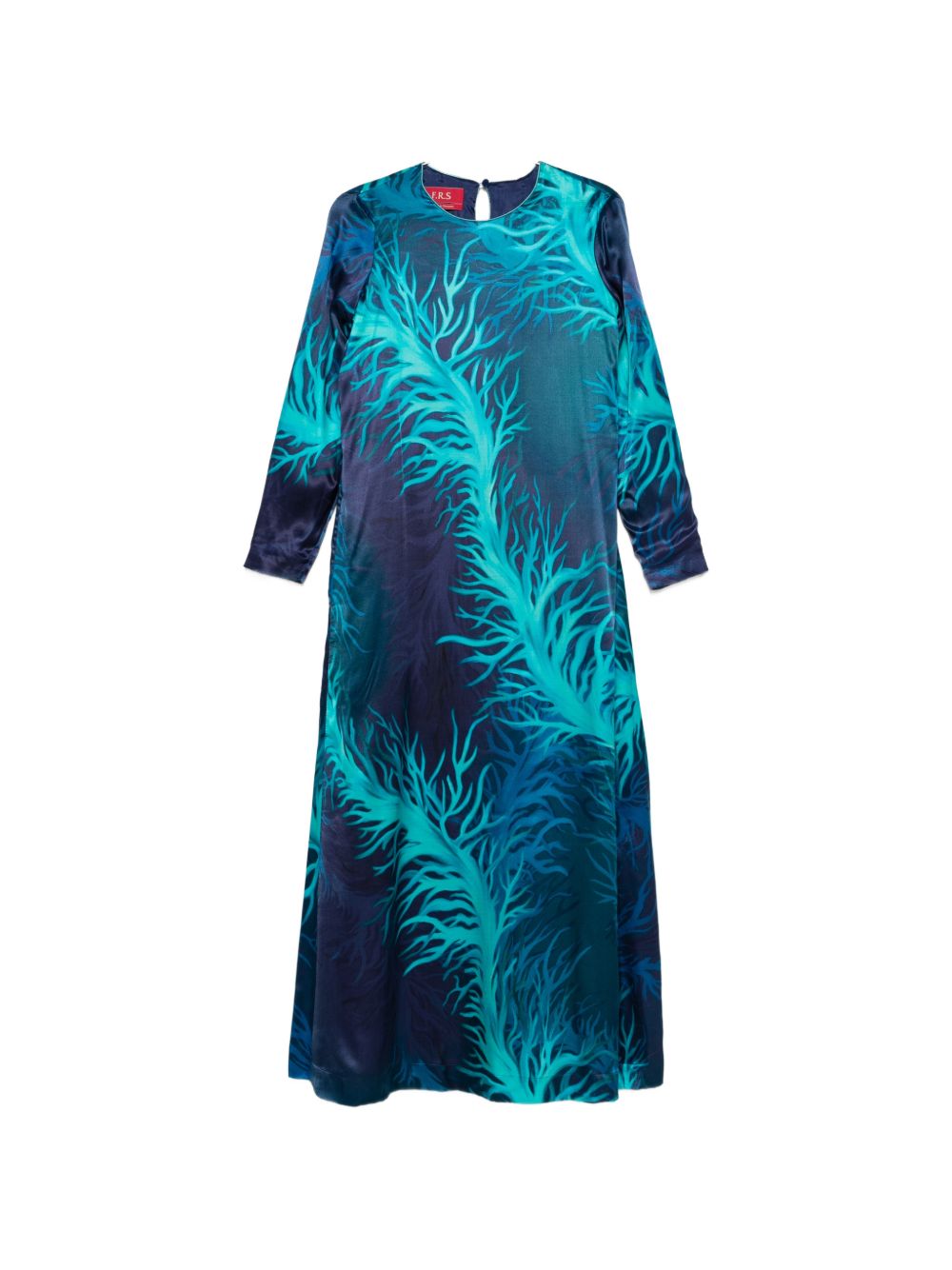 F.R.S . Printed silk dress