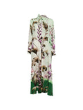 F.R.S . Printed silk dress