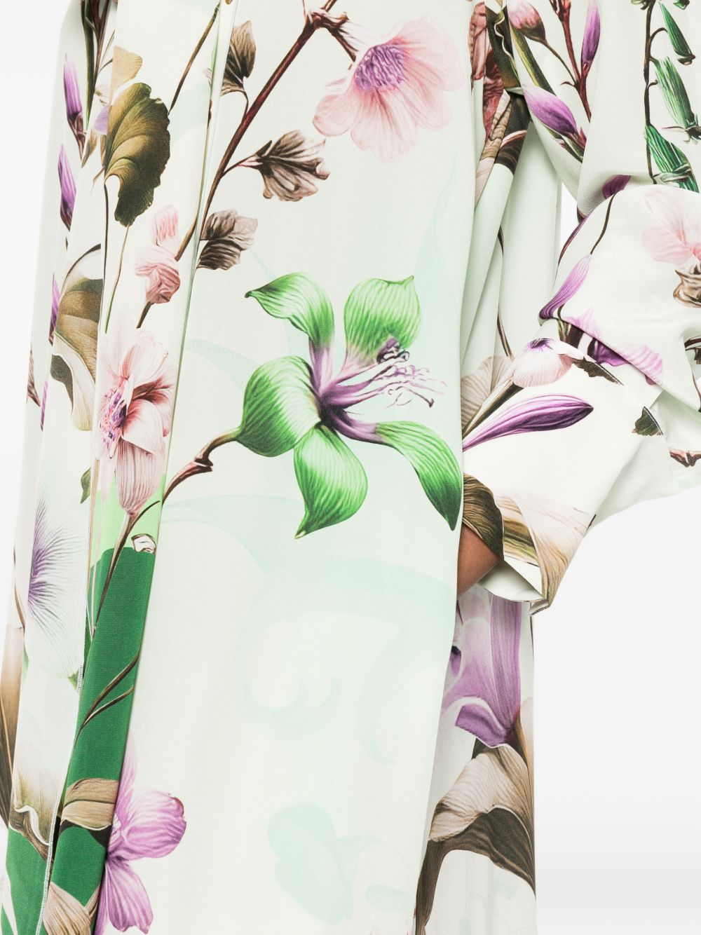 F.R.S . Printed silk dress