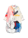 F.R.S . Printed silk dress