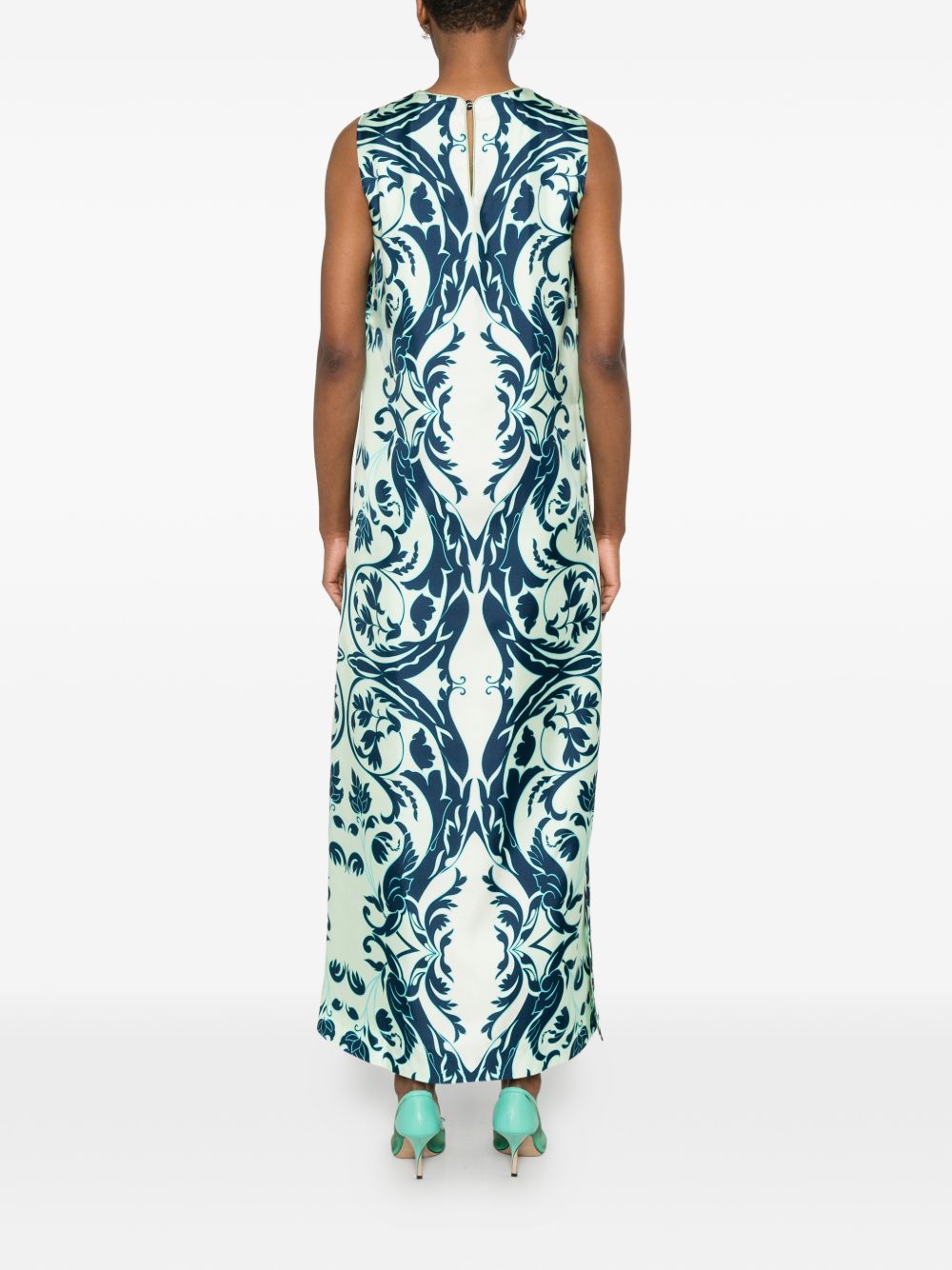 F.R.S . Printed silk dress