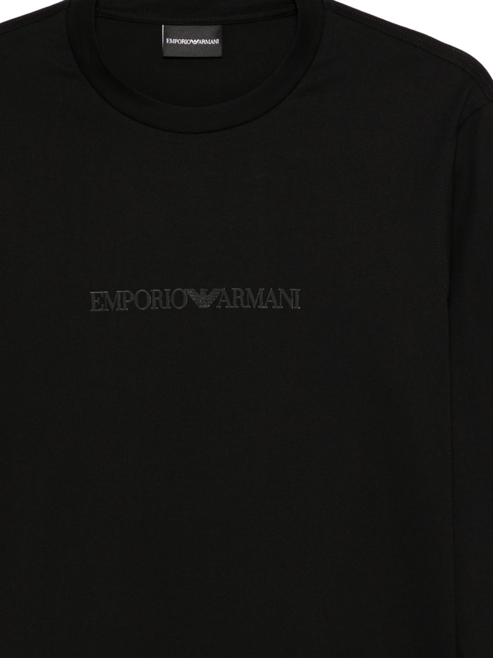 Emporio Armani Logo cotton t-shirt