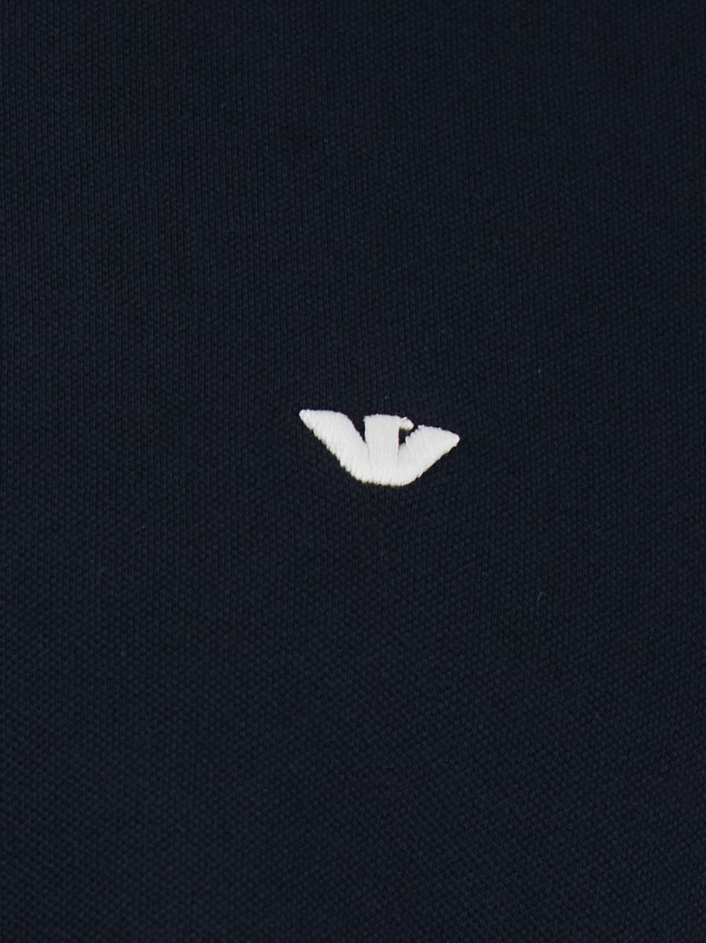 Emporio Armani Logo cotton polo shirt