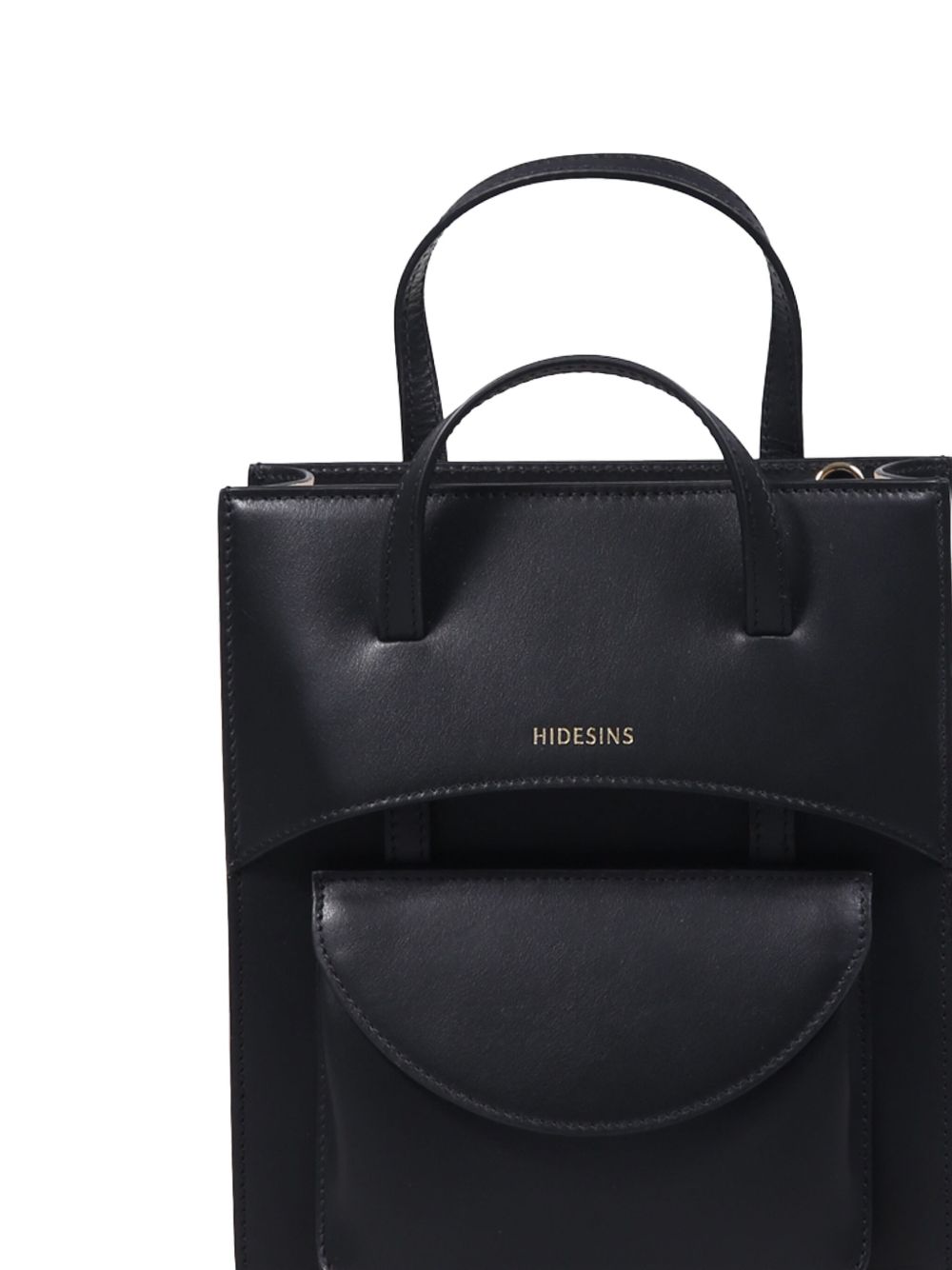 Hidesins Flap J Black Handbag