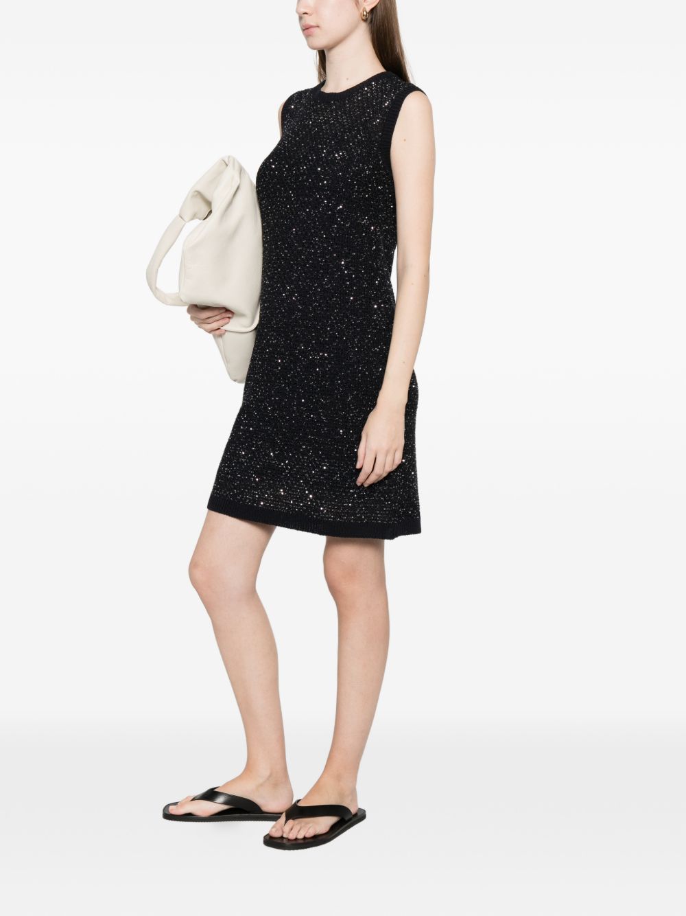 Fabiana Filippi Embellished mini dress