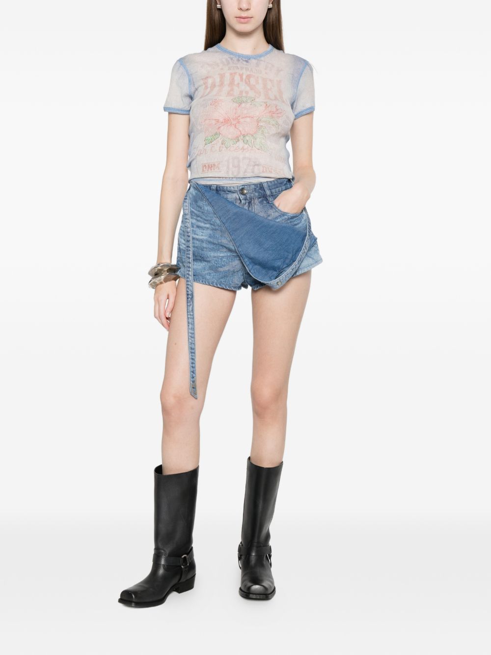 Diesel Denim cotton shorts