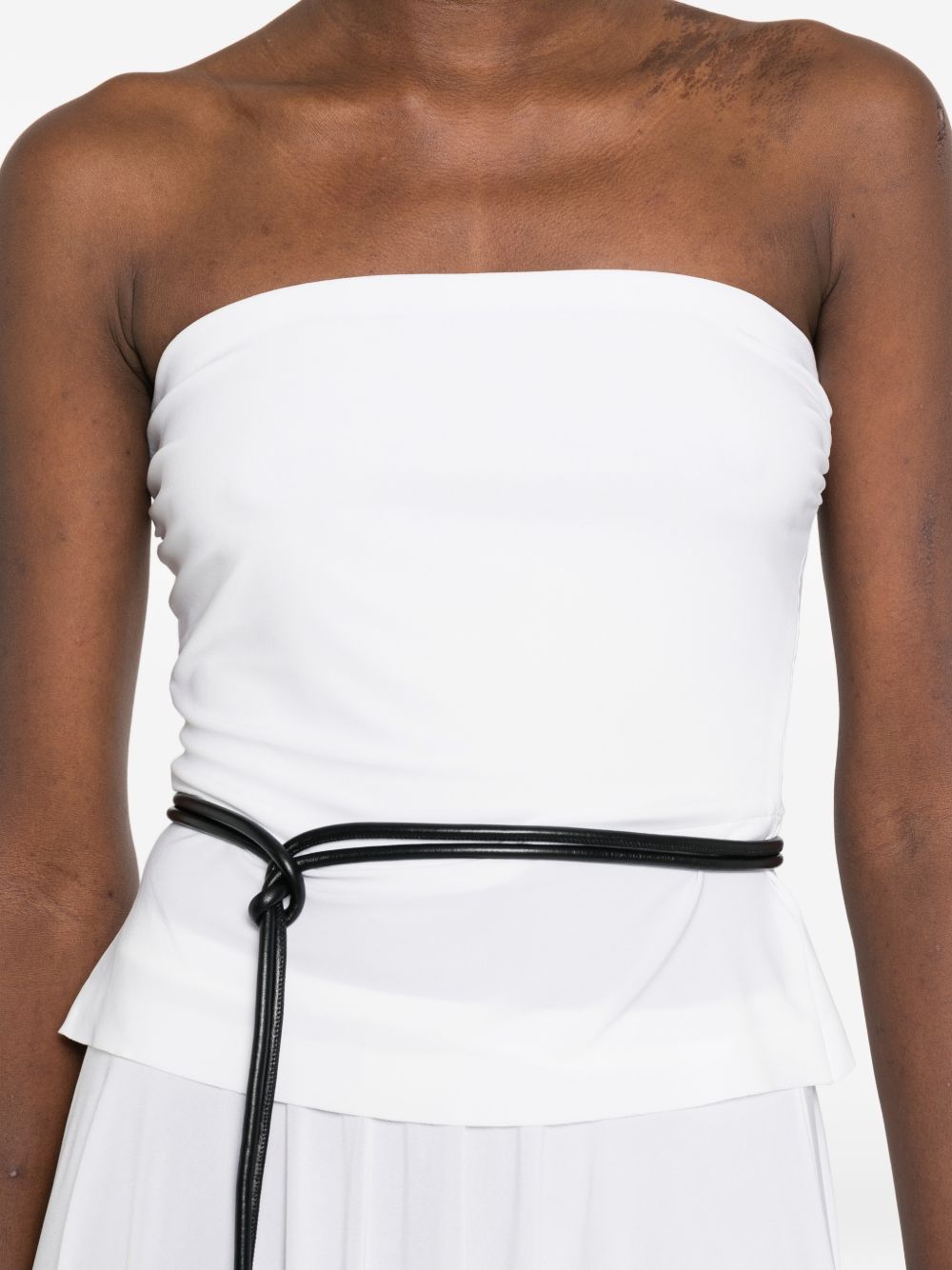Norma Kamali Strapless top