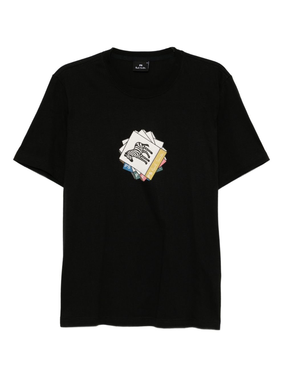 Ps By Paul Smith Zebra organic cotton t-shirt