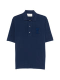 Ami Paris Ami De Couer cotton polo shirt