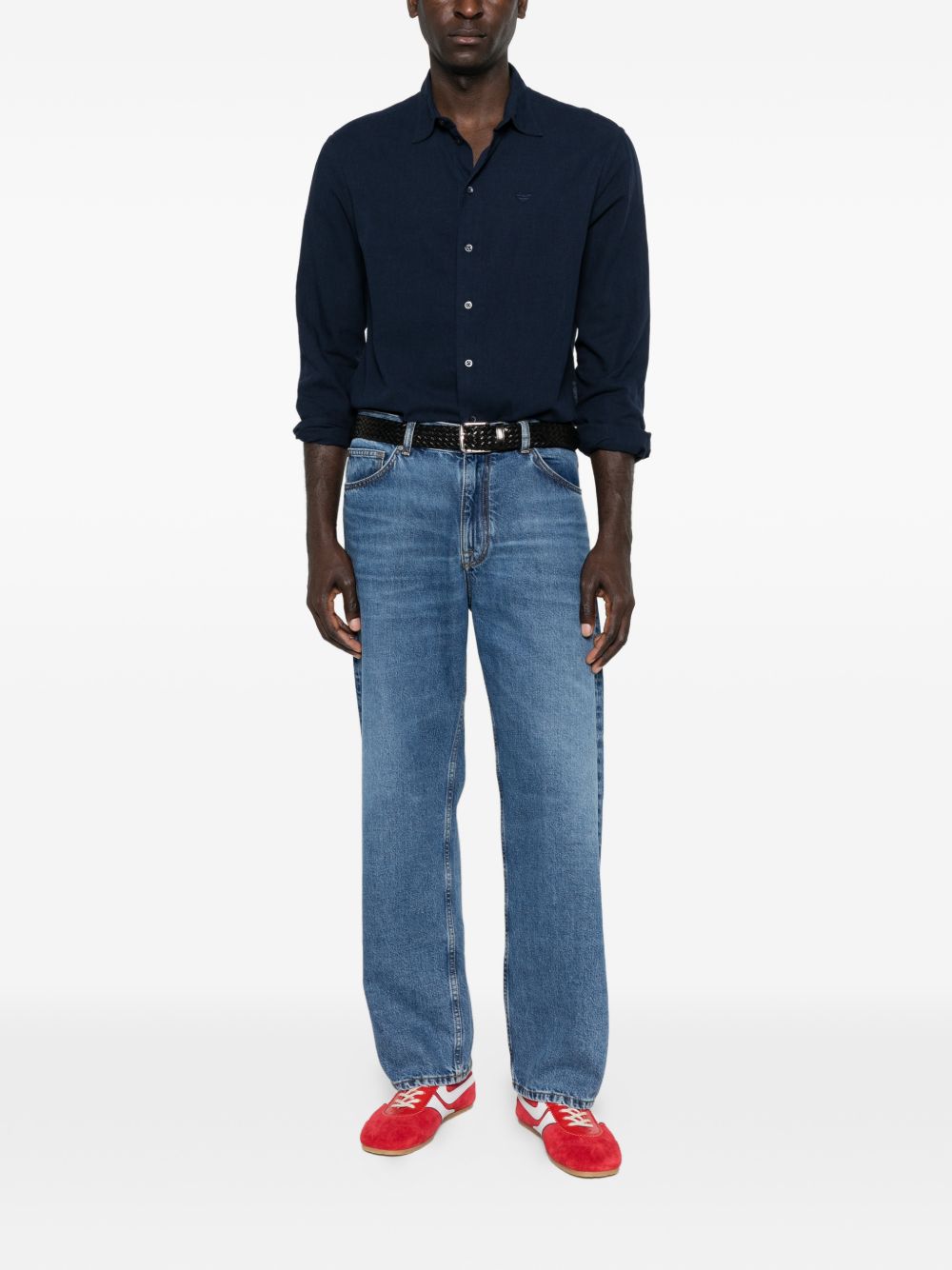 Emporio Armani Linen blend shirt