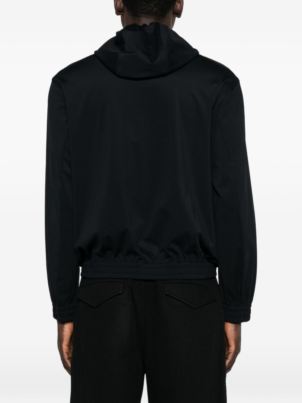 Emporio Armani Nylon hooded jacket