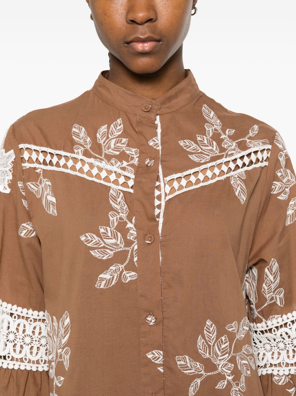 Bye Printed cotton dress
