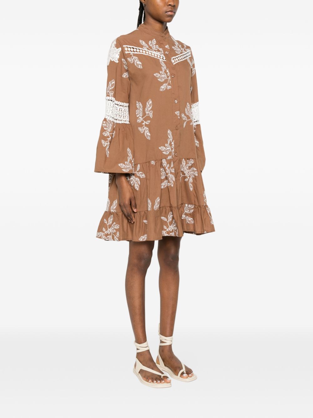 Bye Printed cotton dress