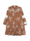 Bye Printed cotton dress