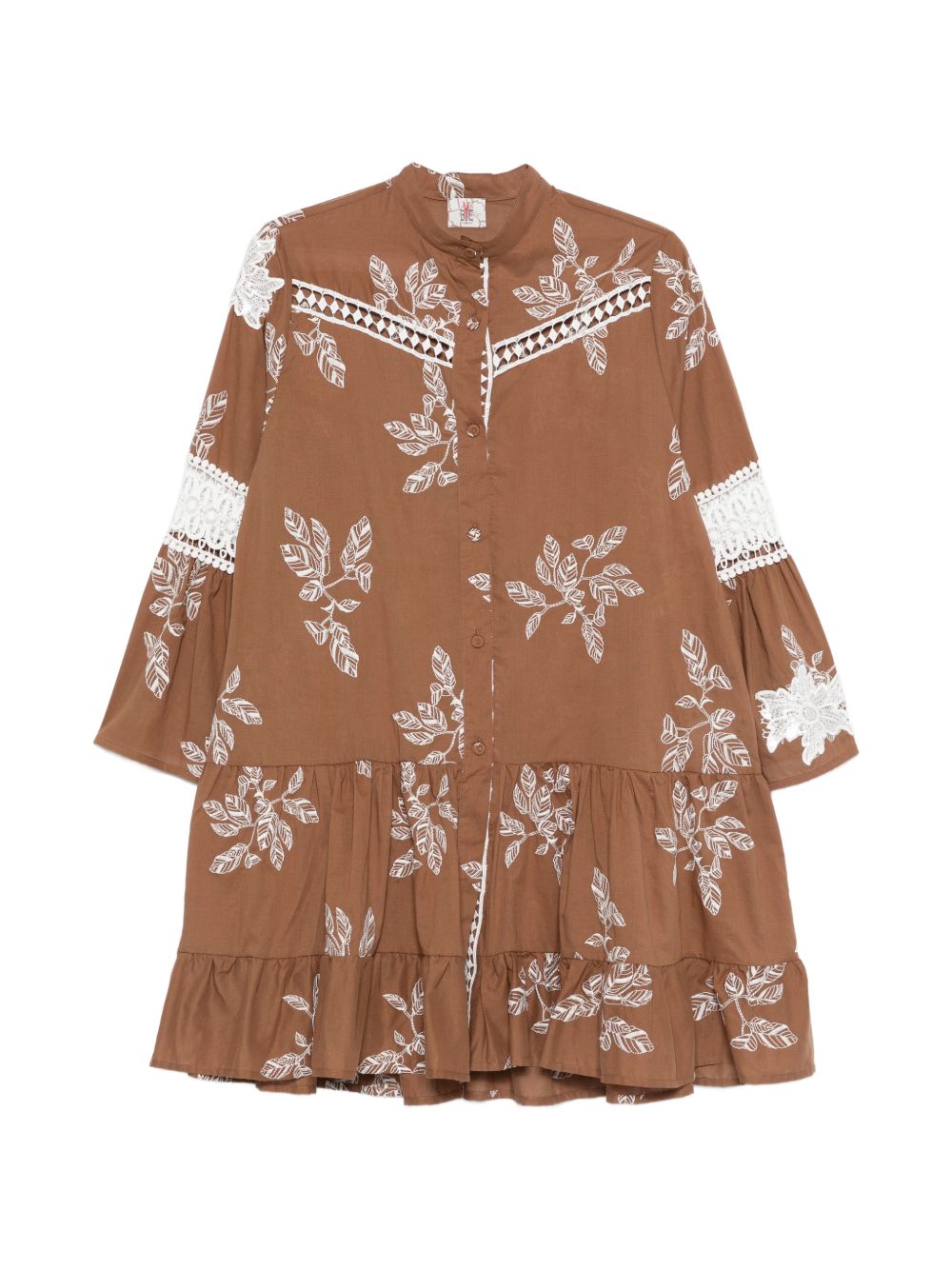 Bye Printed cotton dress