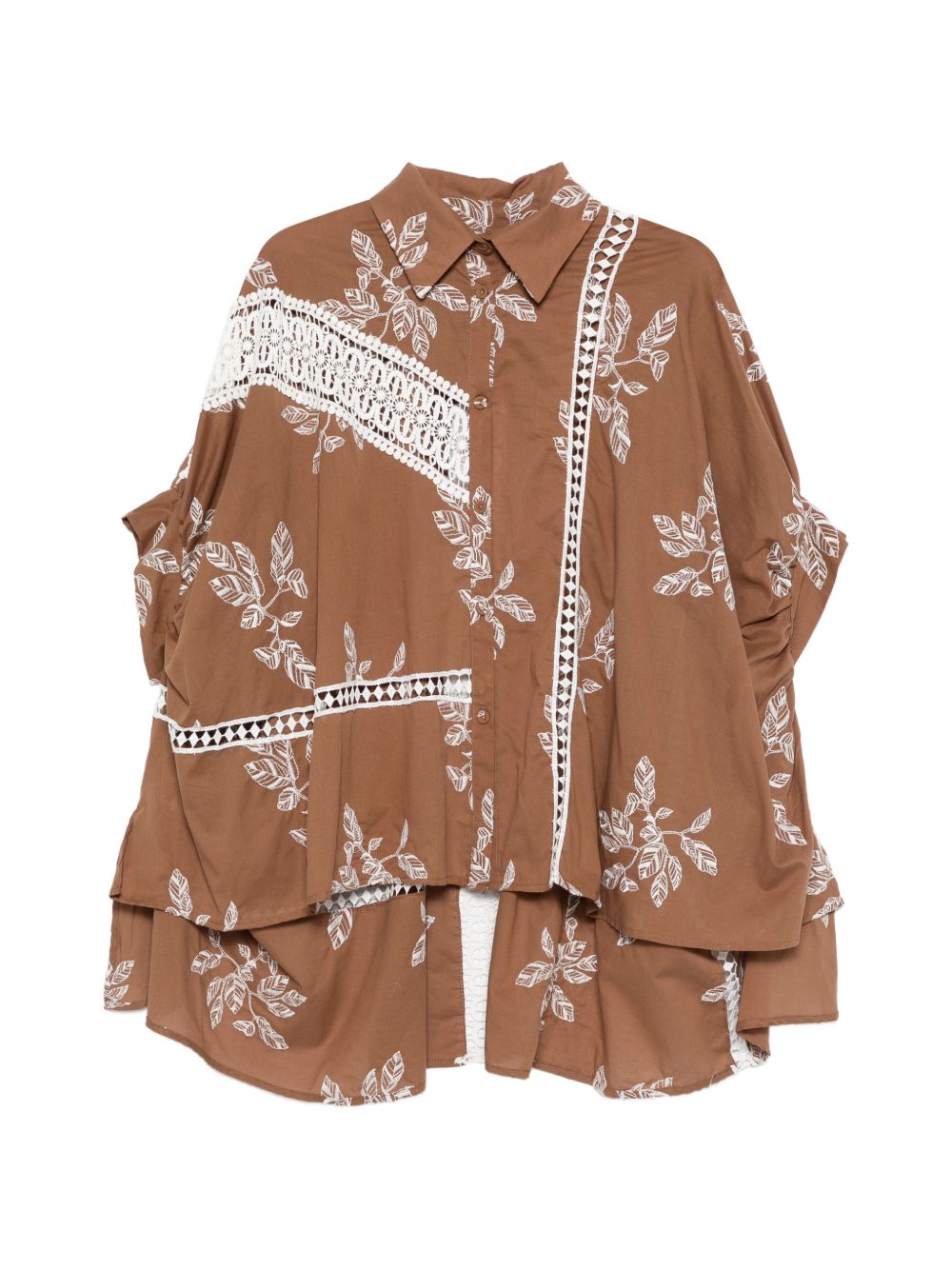 Bye Printed cotton shirt