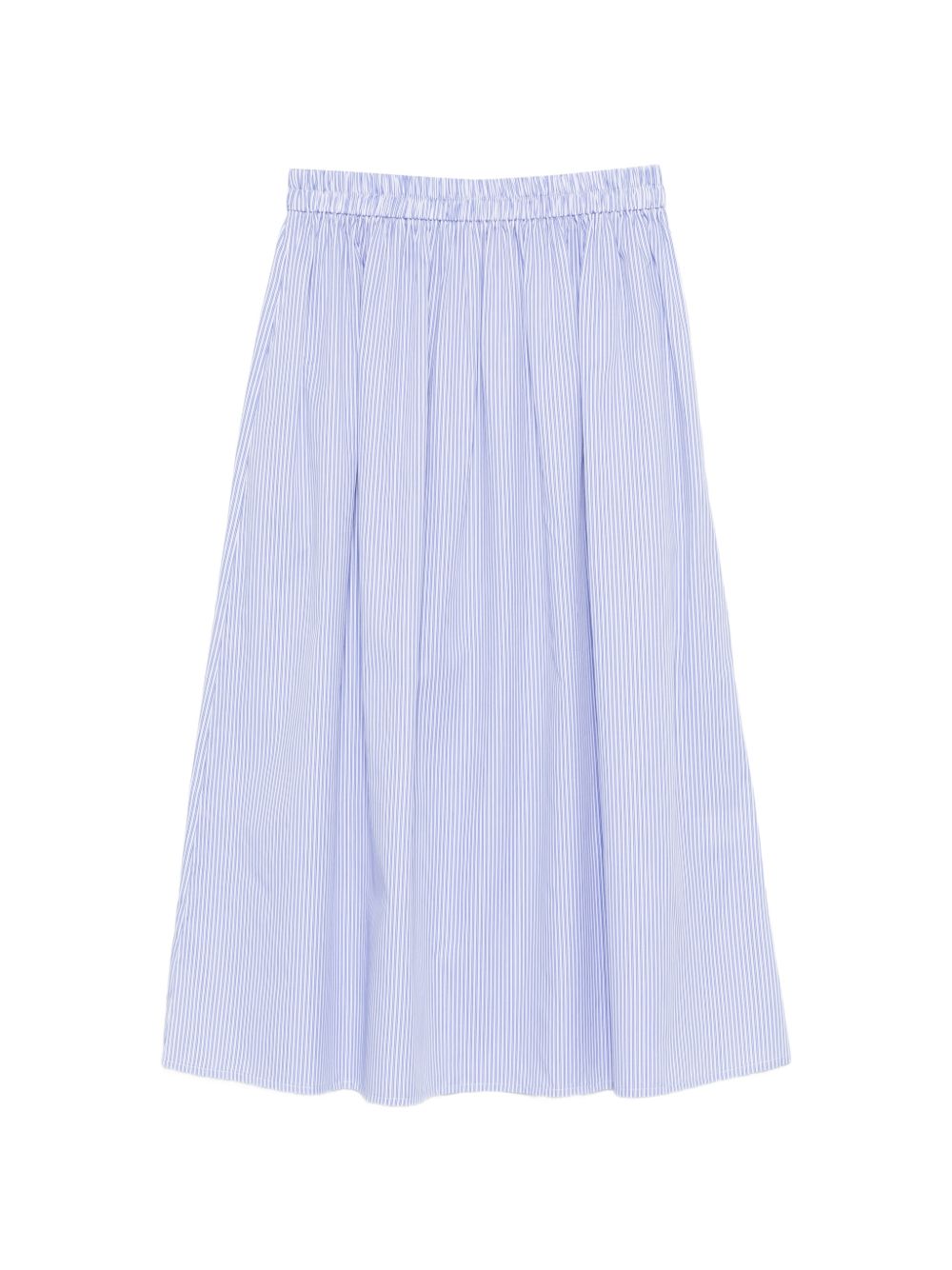 Archivio '67 A-line silhouette Striped cotton skirt