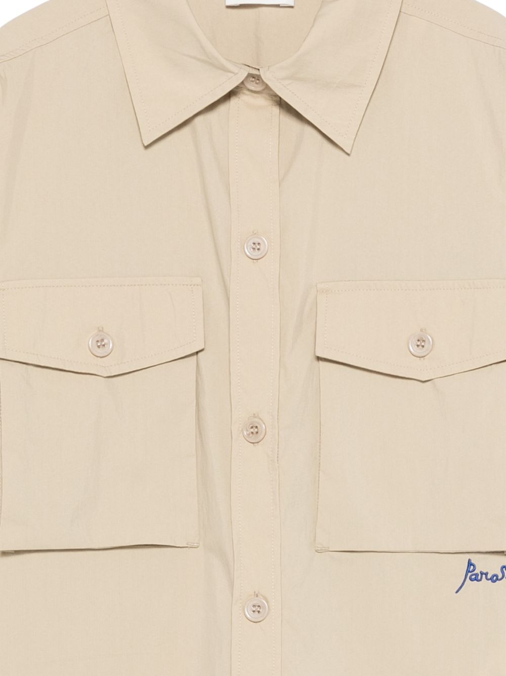 Parosh P.A.R.O.S.H. Nylon and cotton shirt
