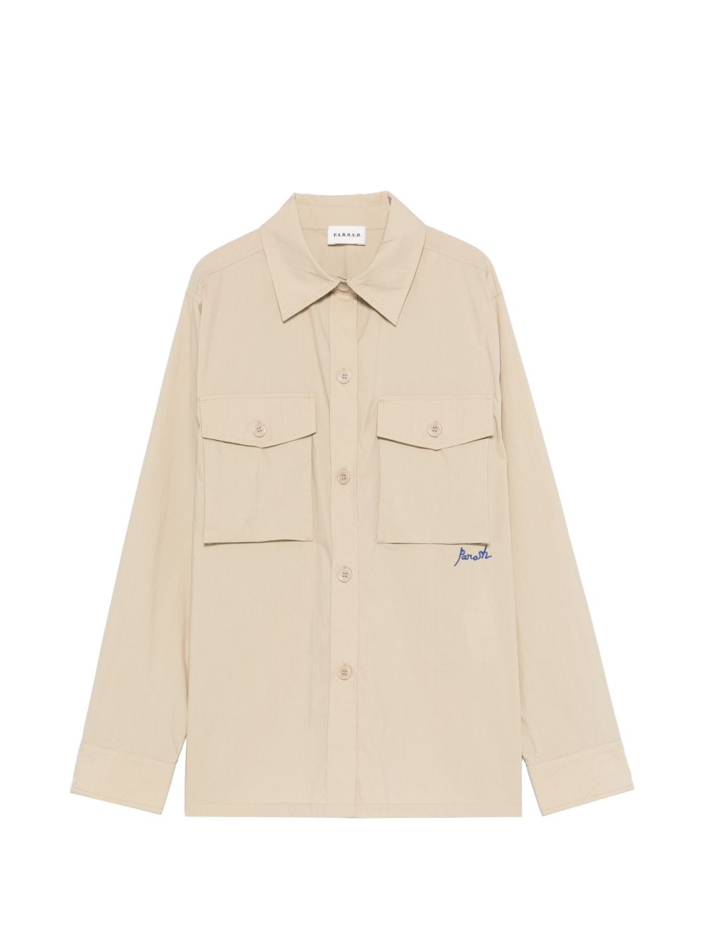Parosh P.A.R.O.S.H. Nylon and cotton shirt