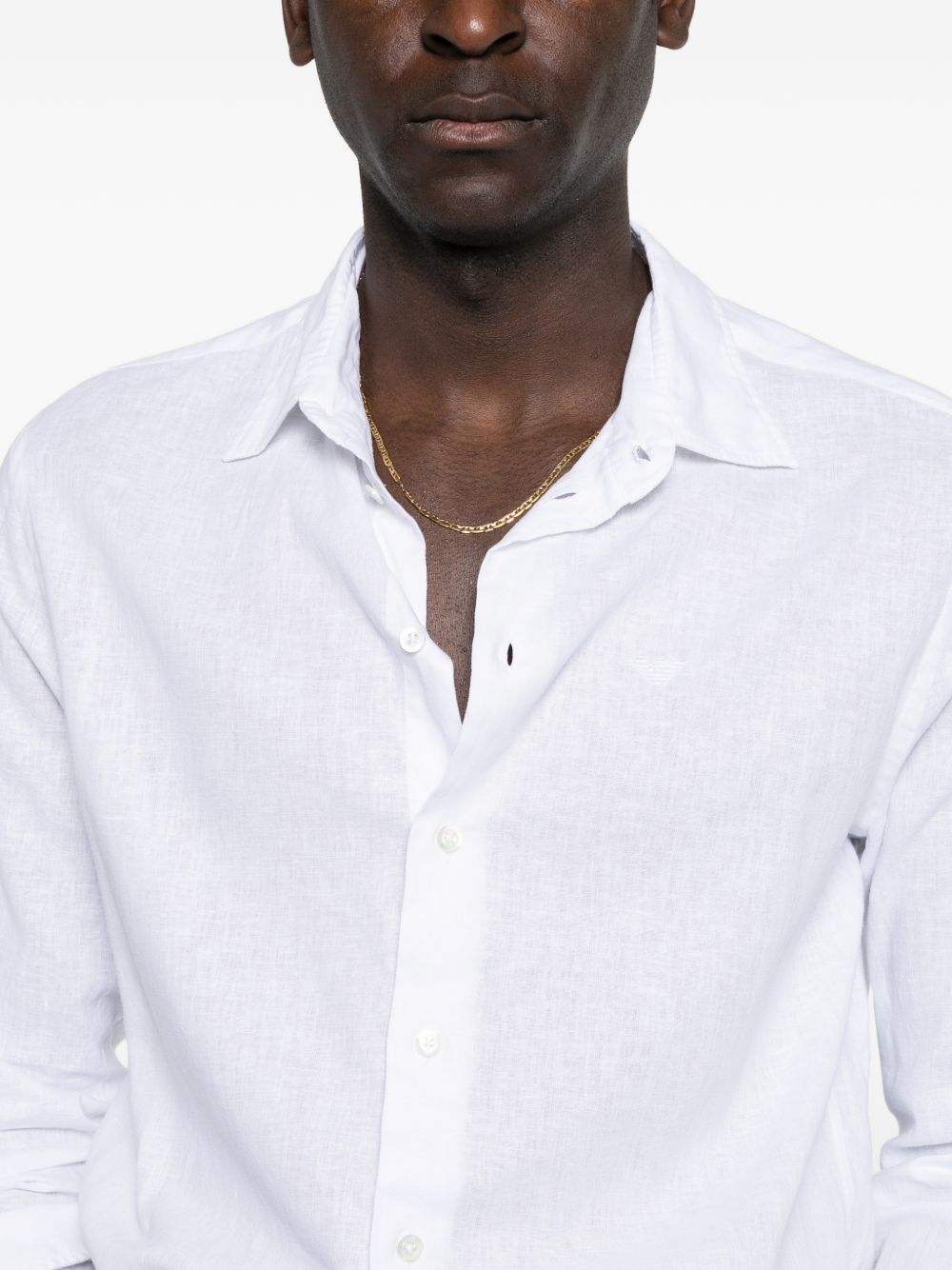 Emporio Armani Linen blend shirt