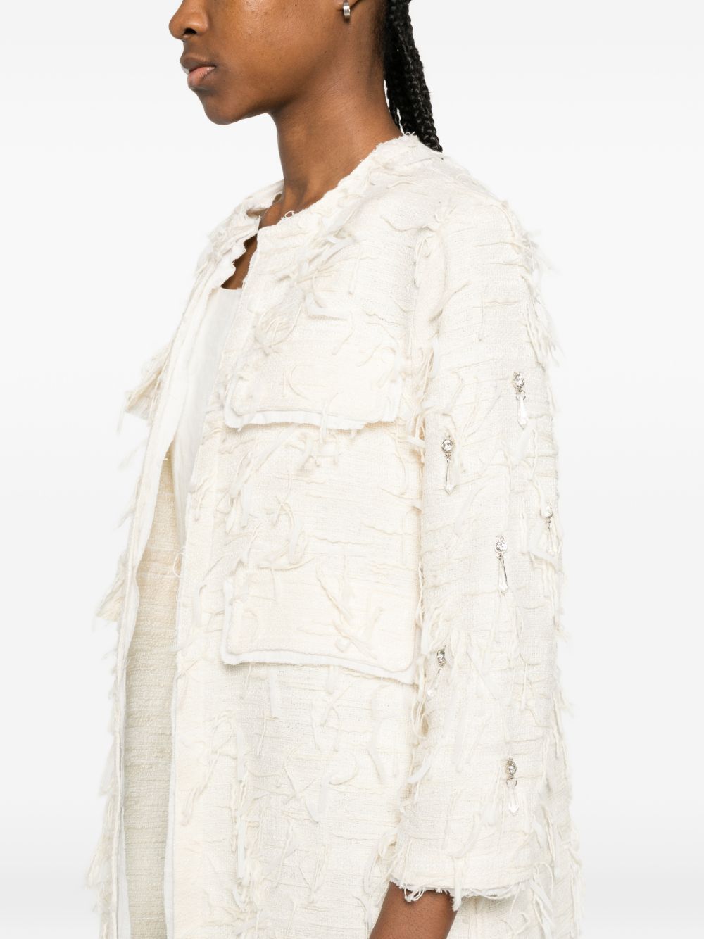 Bye Cotton blend caban coat
