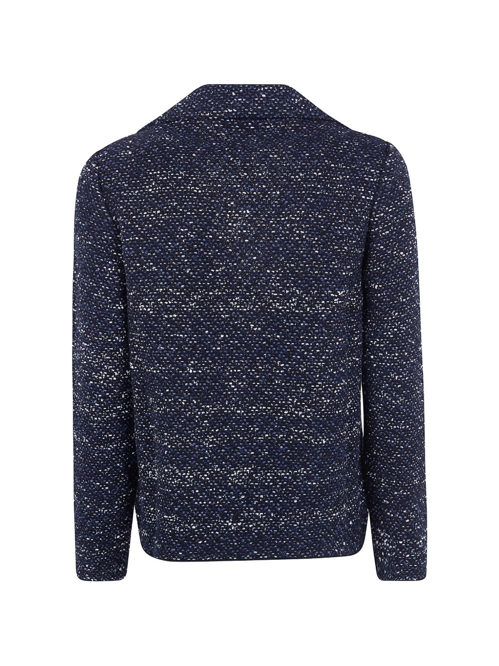Base Cotton blend single-breasted jacket