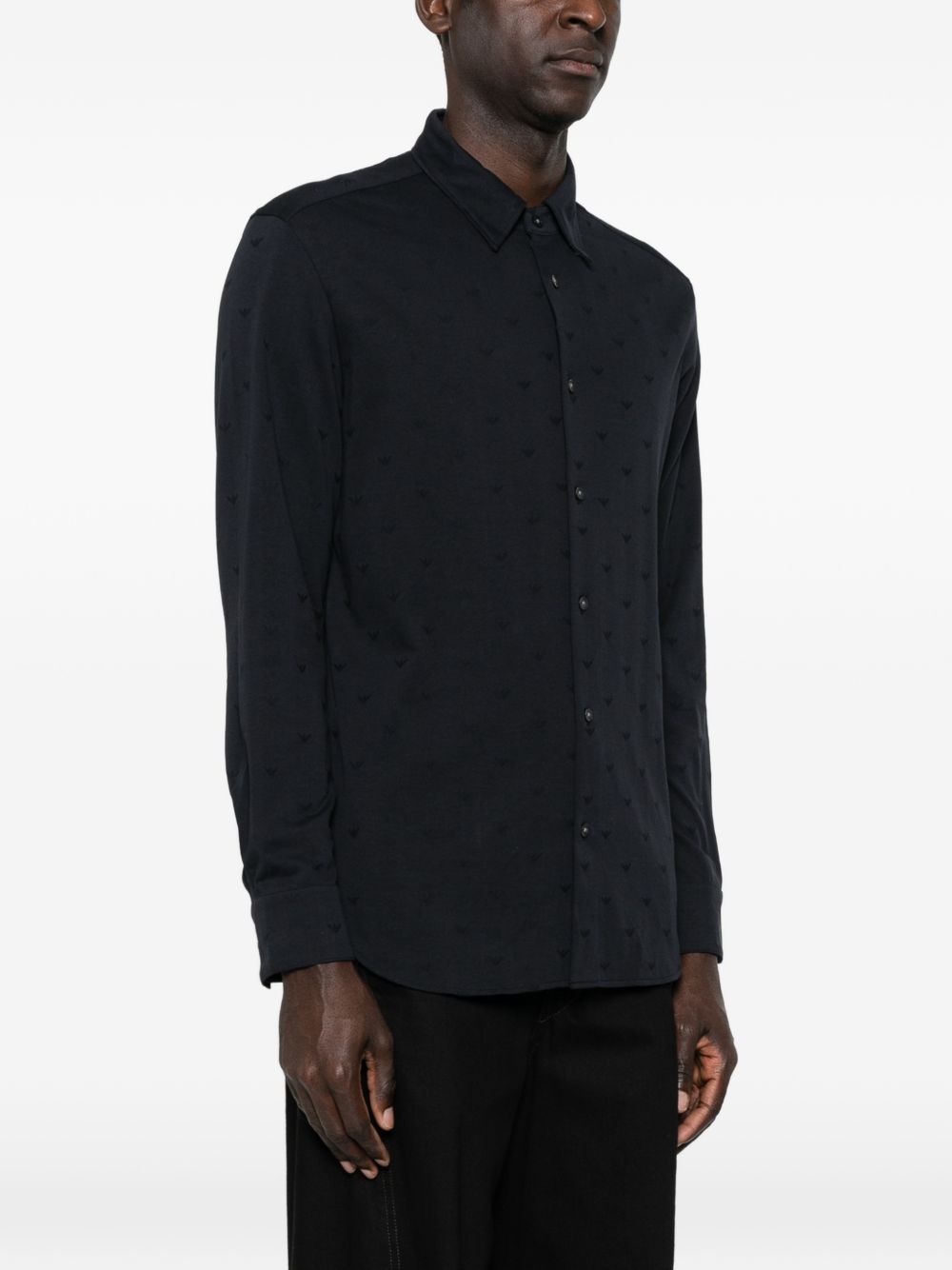 Emporio Armani Logo cotton shirt