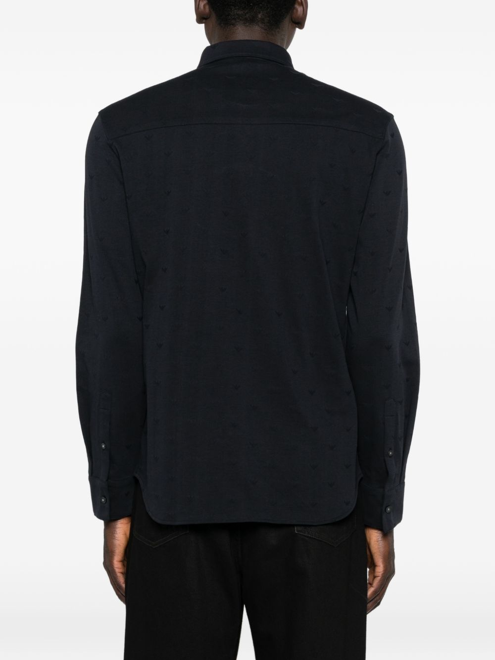 Emporio Armani Logo cotton shirt