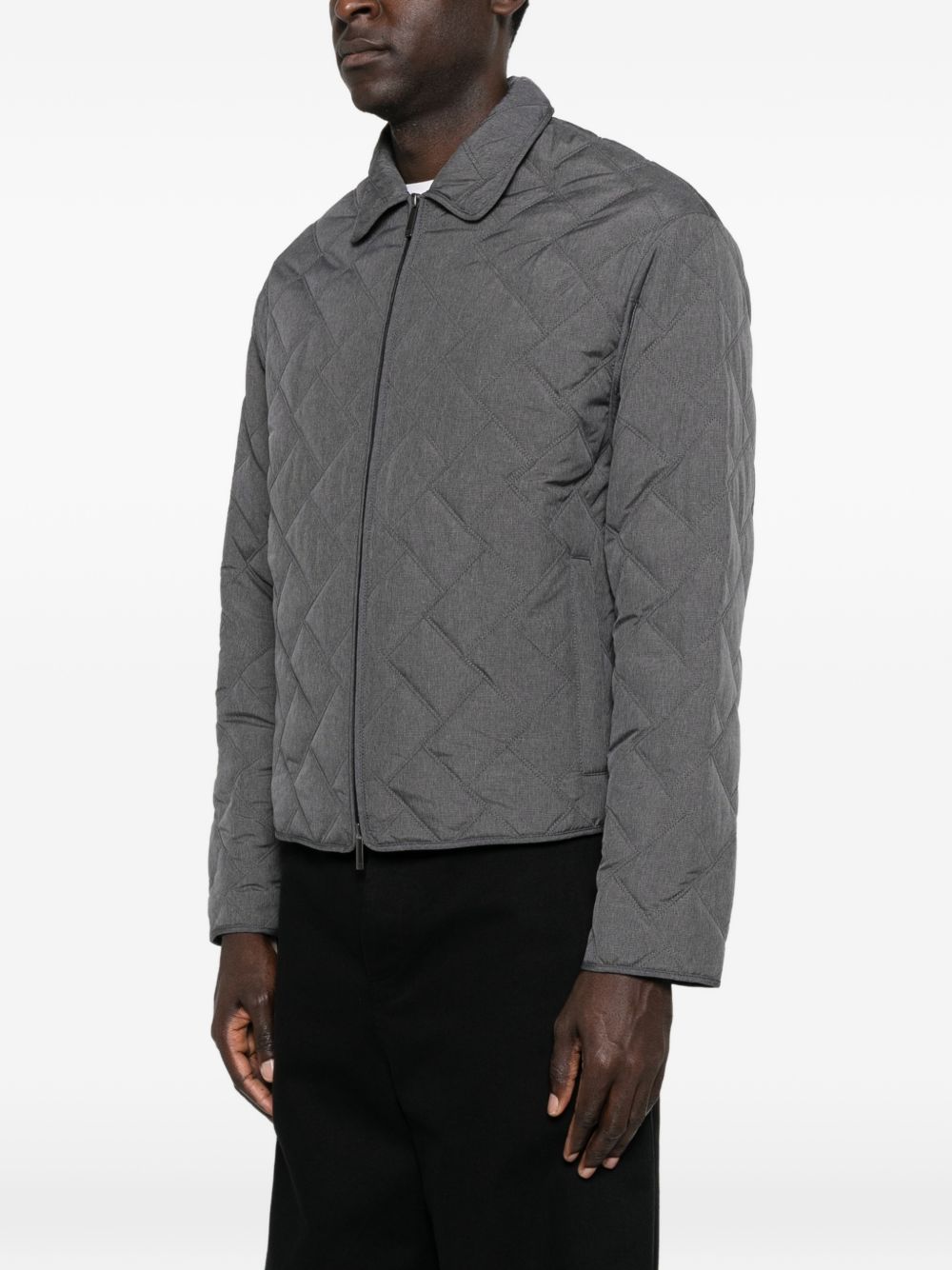 Emporio Armani Quilted blouson jacket