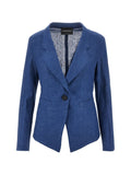 Emporio Armani Linen single-breasted jacket