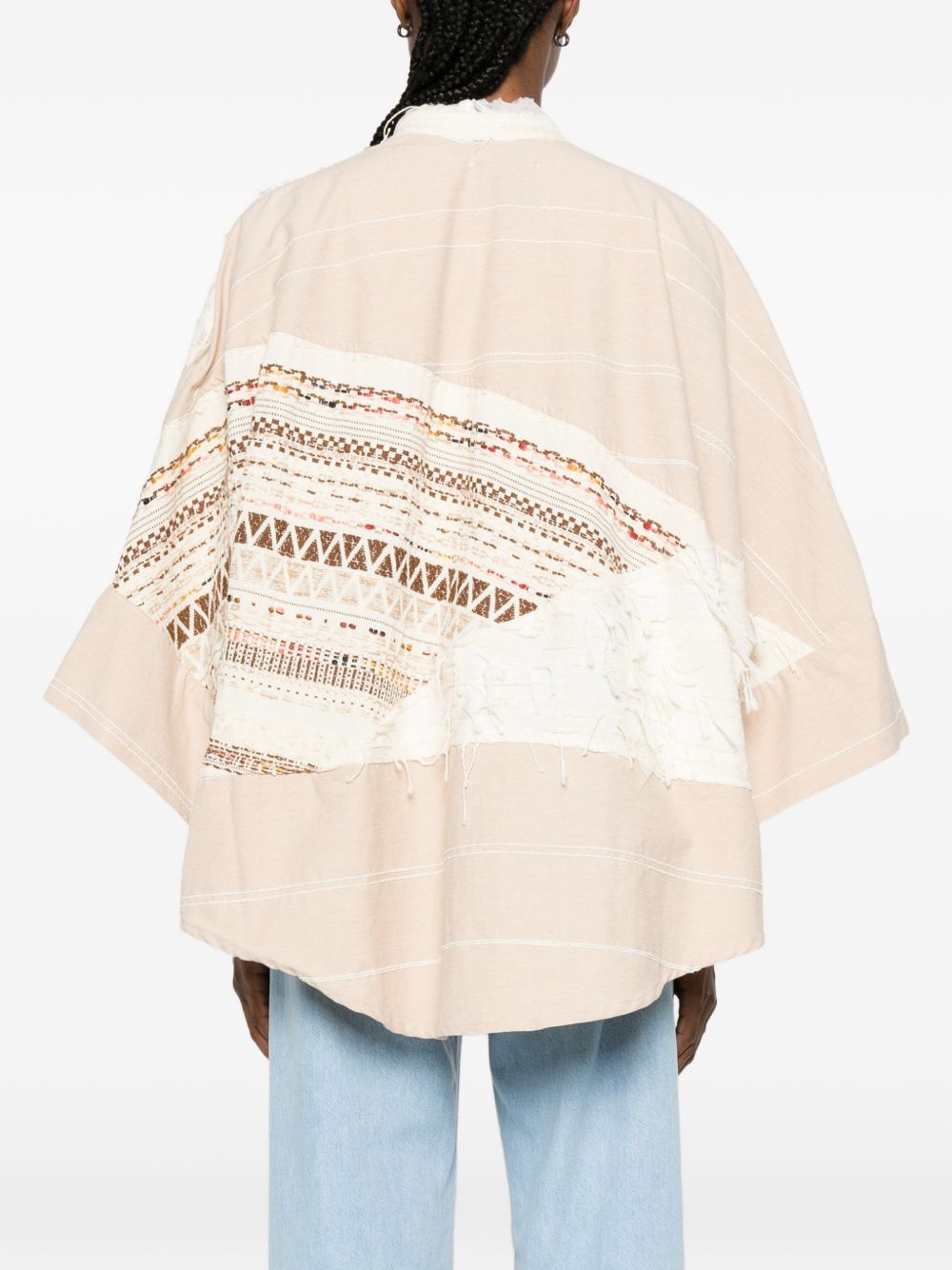 Bye Cotton blend caban coat