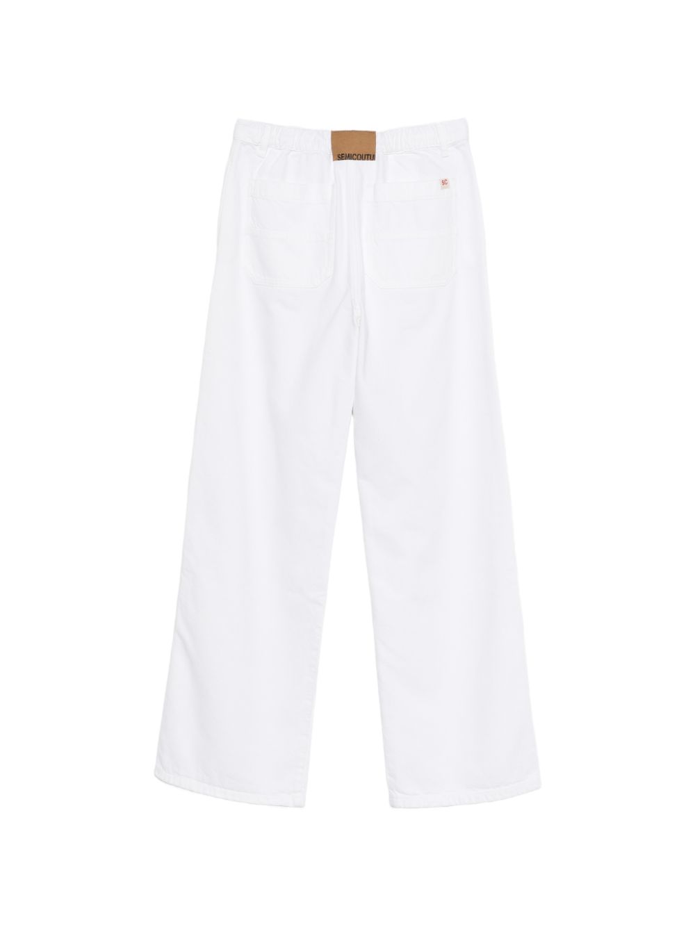 Semicouture Daria cotton trousers